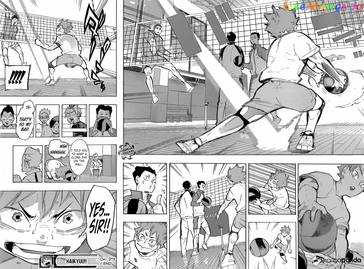 Haikyuu!!, Chapter 213 image 19